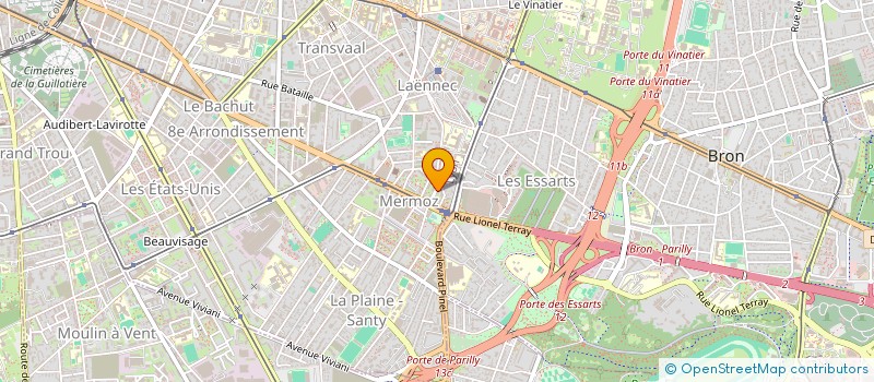 localisation de l'entreprise MONSIEUR KHALED GUERGUIT  LYON