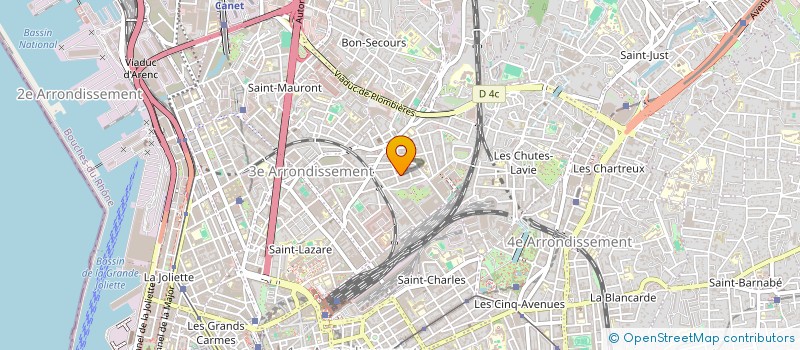 localisation de l'entreprise MONSIEUR KHALED HAJEM à MARSEILLE