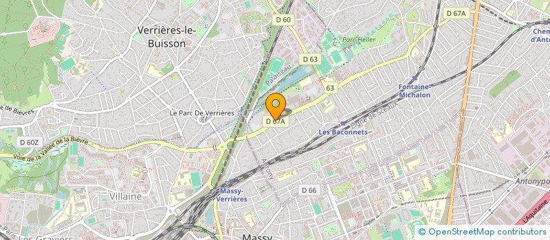 localisation de l'entreprise MONSIEUR KHALED HAMILA à ANTONY