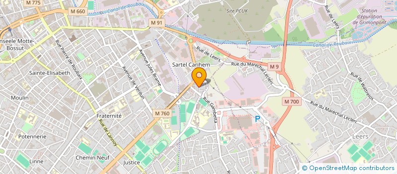 localisation de l'entreprise MONSIEUR KHALED HAMIMI  TOURCOING