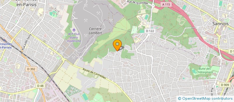 localisation de l'entreprise MONSIEUR KHALED HASNAOUI  ARGENTEUIL