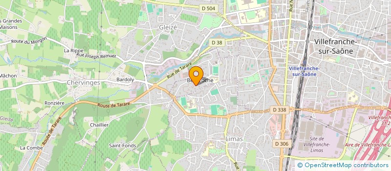 localisation de l'entreprise MONSIEUR KHALED JABER à VILLEFRANCHE-SUR-SAONE