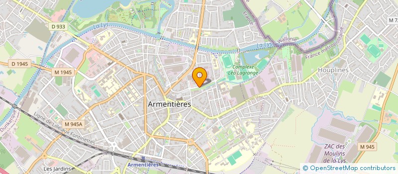 localisation de l'entreprise MONSIEUR KHALED JLIDI à ARMENTIERES