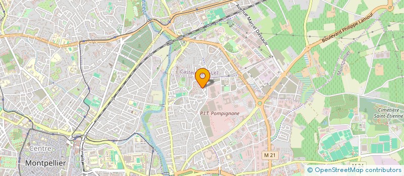 localisation de l'entreprise MONSIEUR KHALED KAAKEH  MONTPELLIER