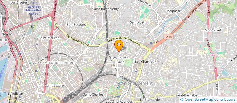 localisation de l'entreprise MONSIEUR KHALED-KADDOUR BENAHMED à MARSEILLE