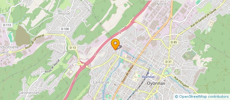 localisation de l'entreprise MONSIEUR KHALED KANDARA à OYONNAX