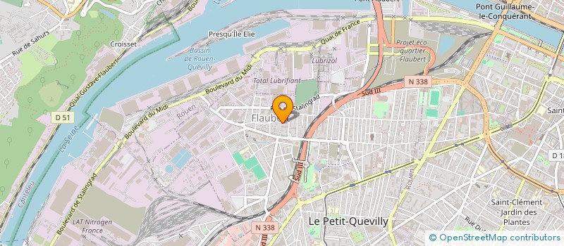 localisation de l'entreprise MONSIEUR KHALED KEBIR à LE PETIT-QUEVILLY