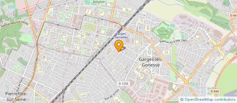 localisation de l'entreprise MONSIEUR KHALED KEKLI à GARGES-LES-GONESSE