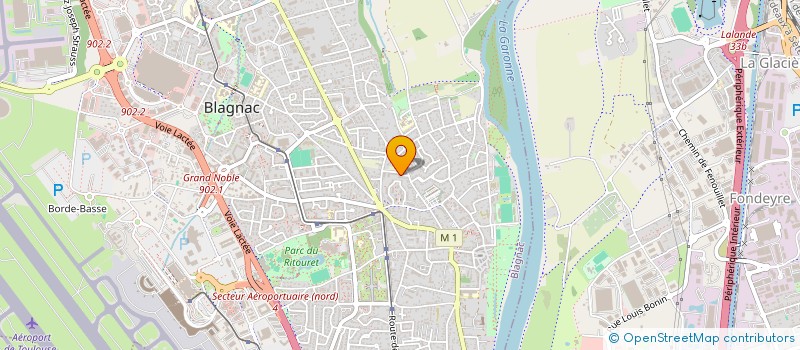 localisation de l'entreprise MONSIEUR KHALED KERKENNI à BLAGNAC
