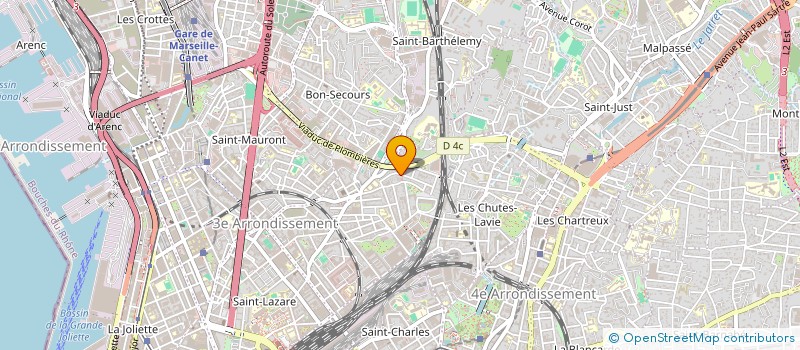 localisation de l'entreprise MONSIEUR KHALED KHADRAOUI à MARSEILLE