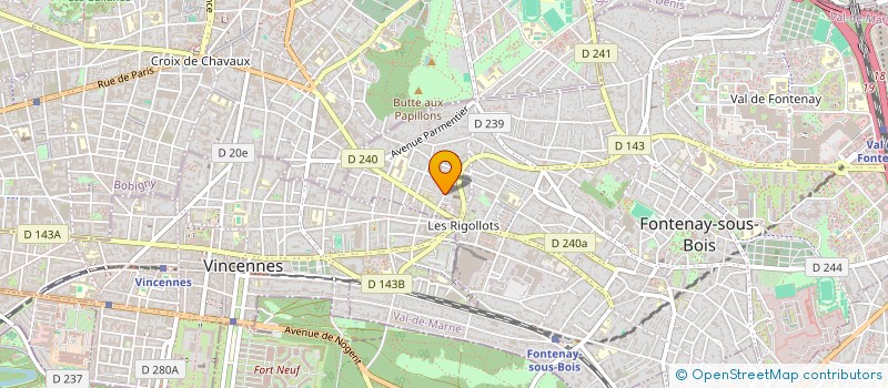 localisation de l'entreprise MONSIEUR KHALED KHENISSI  FONTENAY-SOUS-BOIS