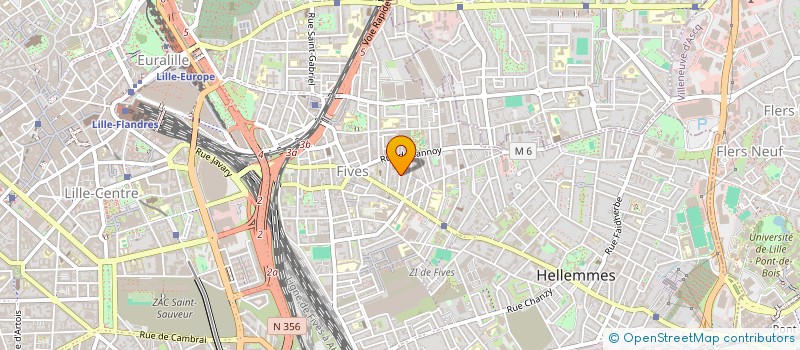 localisation de l'entreprise MONSIEUR KHALED KHIAT  LILLE