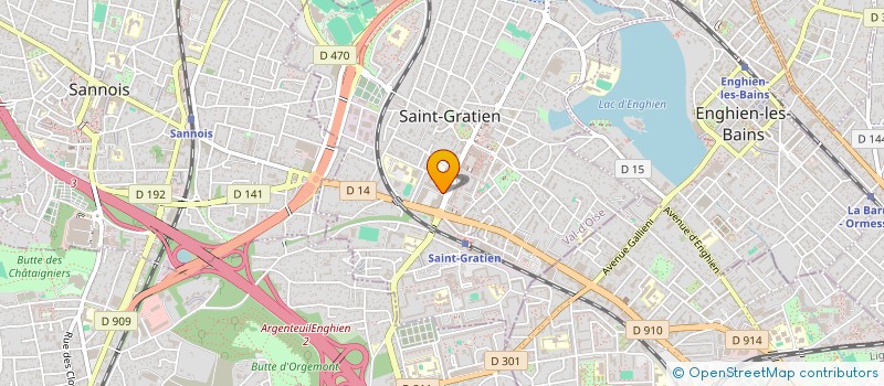 localisation de l'entreprise MONSIEUR KHALED LACHEHEB  SAINT-GRATIEN