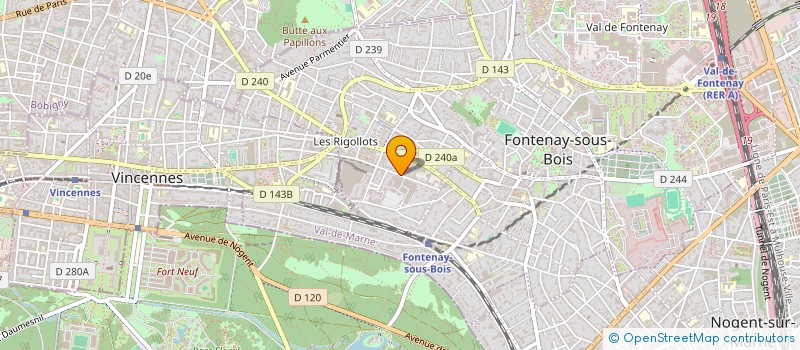 localisation de l'entreprise MONSIEUR KHALED LAJILI à FONTENAY-SOUS-BOIS