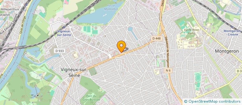 localisation de l'entreprise MONSIEUR KHALED LASSADI à VIGNEUX-SUR-SEINE
