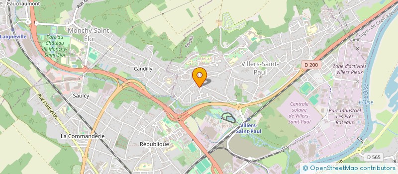 localisation de l'entreprise MONSIEUR KHALED LASSOUED  VILLERS-SAINT-PAUL