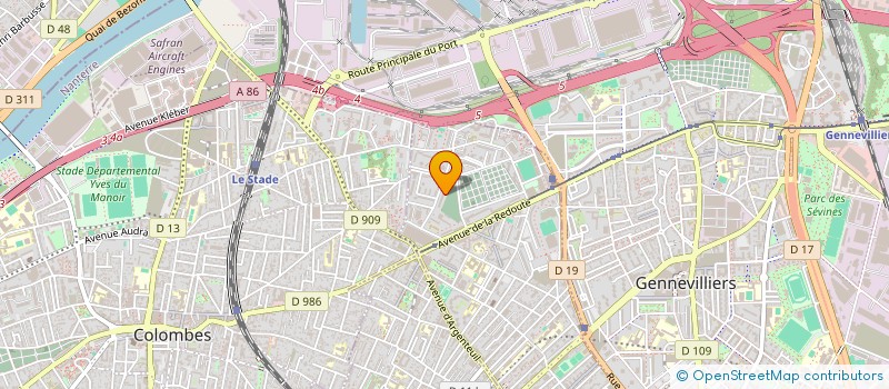 localisation de l'entreprise MONSIEUR KHALED LOUALI  ASNIERES-SUR-SEINE