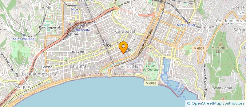 localisation de l'entreprise MONSIEUR KHALED M'SAKNI à NICE