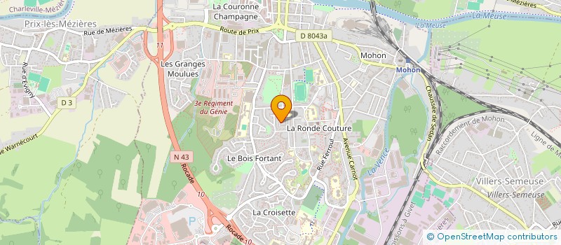 localisation de l'entreprise MONSIEUR KHALED MAARCHA  CHARLEVILLE-MEZIERES
