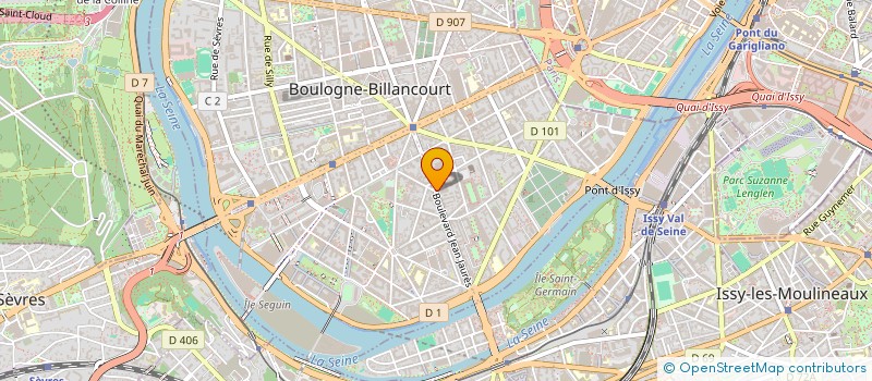 localisation de l'entreprise MONSIEUR KHALED MAKKOUK à BOULOGNE-BILLANCOURT