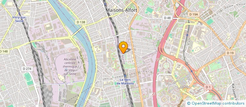 localisation de l'entreprise MONSIEUR KHALED MALAOUI  MAISONS-ALFORT