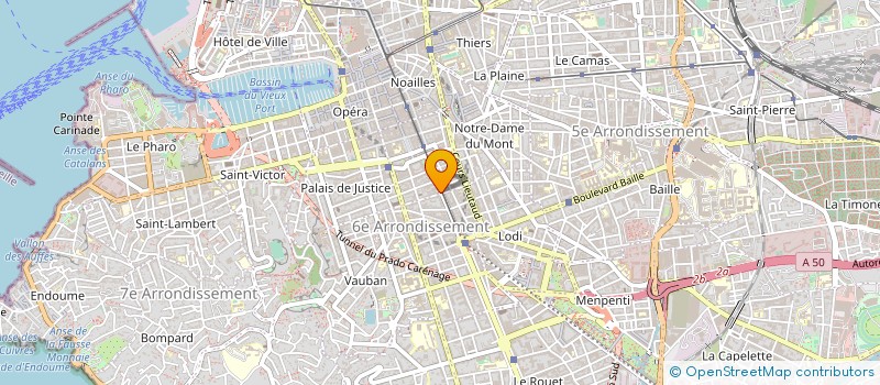 localisation de l'entreprise MONSIEUR KHALED MAMERI à MARSEILLE