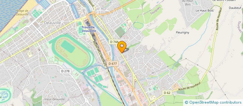 localisation de l'entreprise MONSIEUR KHALED MANSOURI  TOUQUES