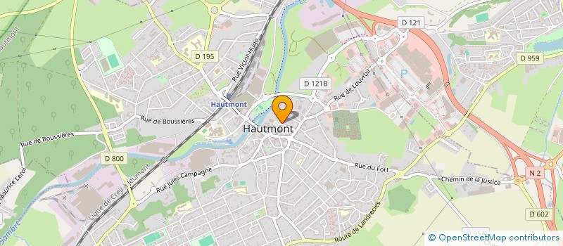 localisation de l'entreprise MONSIEUR KHALED MELIANI  HAUTMONT