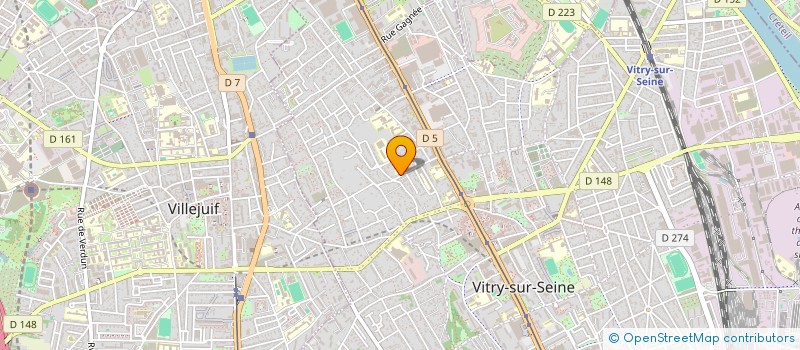 localisation de l'entreprise MONSIEUR KHALED MERZOUK à VITRY-SUR-SEINE