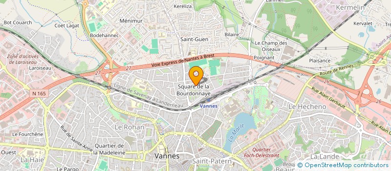 localisation de l'entreprise MONSIEUR KHALED MHAMDI à VANNES