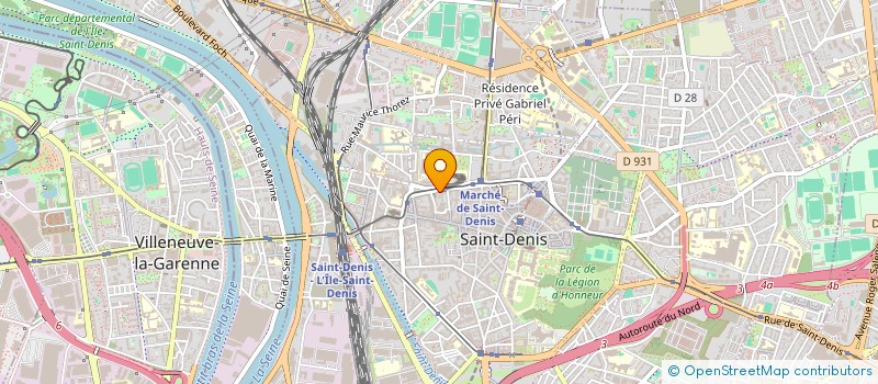 localisation de l'entreprise MONSIEUR KHALED NAIT-MERZEG à SAINT-DENIS