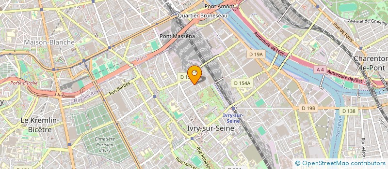 localisation de l'entreprise MONSIEUR KHALED NEFTIA à IVRY-SUR-SEINE