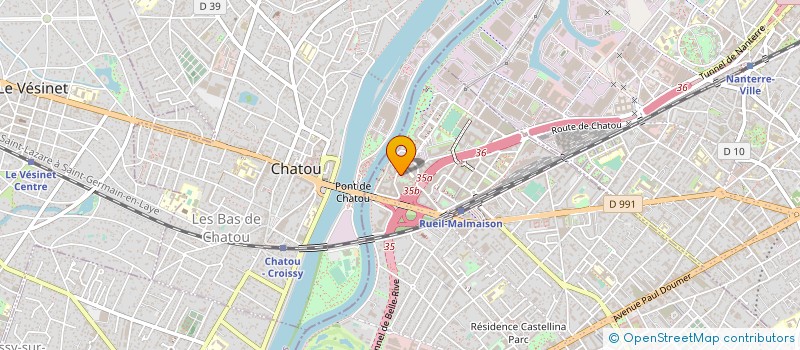 localisation de l'entreprise MONSIEUR KHALED OTROK à RUEIL-MALMAISON