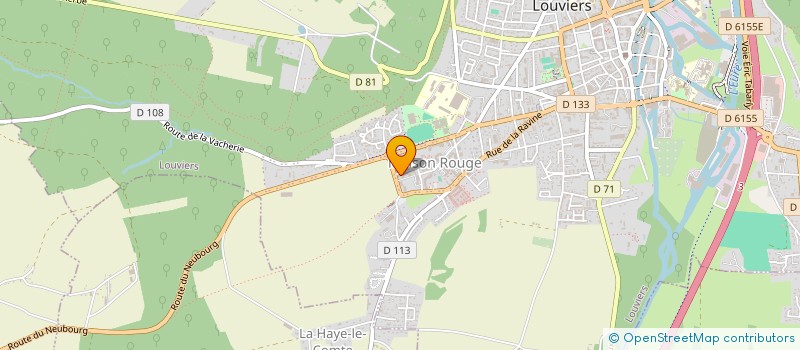 localisation de l'entreprise MONSIEUR KHALED RABAA  LOUVIERS