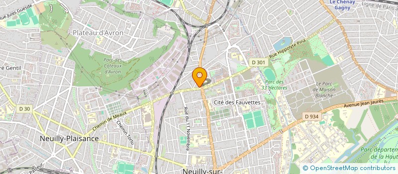 localisation de l'entreprise MONSIEUR KHALED RAHMANI à NEUILLY-SUR-MARNE