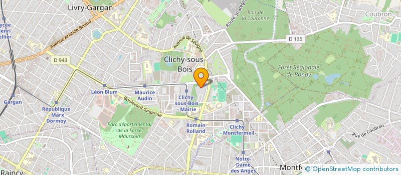 localisation de l'entreprise MONSIEUR KHALED RAMDANI à CLICHY-SOUS-BOIS