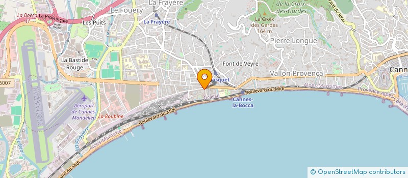 localisation de l'entreprise MONSIEUR KHALED RIAHI à CANNES