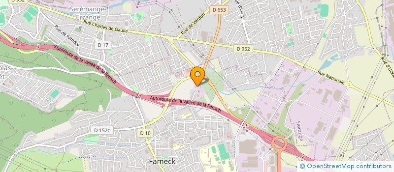 localisation de l'entreprise MONSIEUR KHALED ROUAB  FAMECK