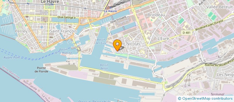 localisation de l'entreprise MONSIEUR KHALED SAADA à LE HAVRE