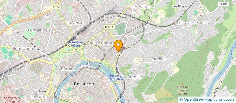 localisation de l'entreprise MONSIEUR KHALED SAYES à BESANCON