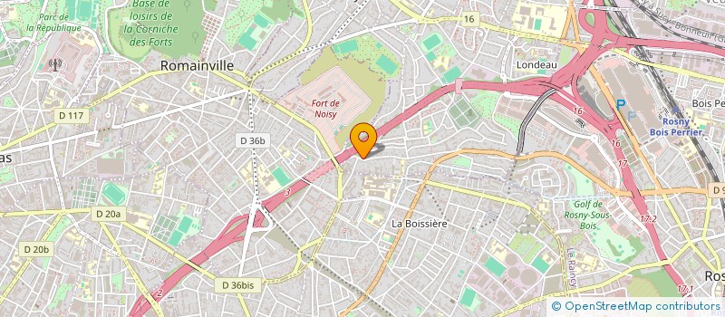 localisation de l'entreprise MONSIEUR KHALED SHEHATA à NOISY-LE-SEC