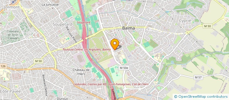 localisation de l'entreprise MONSIEUR KHALED SLAMNIA  DREMIL-LAFAGE