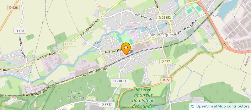 localisation de l'entreprise MONSIEUR KHALED SOULA  BLENDECQUES