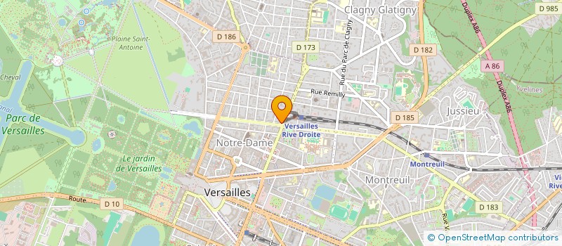 localisation de l'entreprise MONSIEUR KHALED SOULI à VERSAILLES