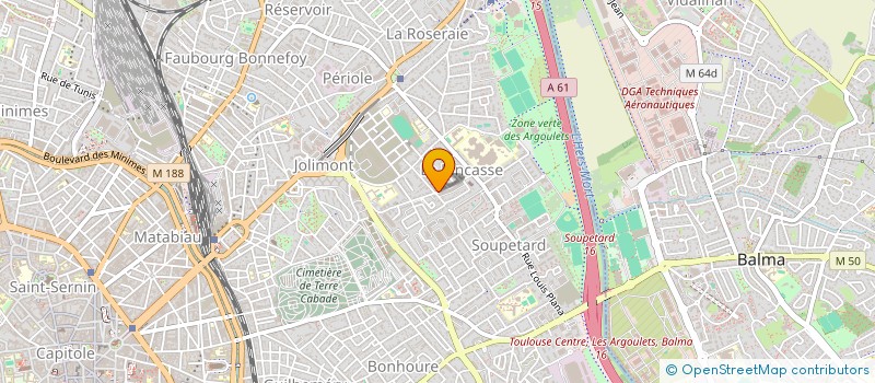 localisation de l'entreprise MONSIEUR KHALED TAHOUNZA à TOULOUSE