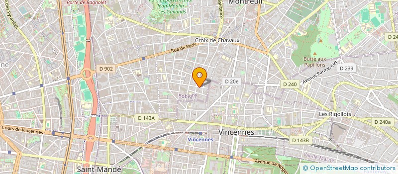 localisation de l'entreprise MONSIEUR KHALED TCHED  MONTREUIL