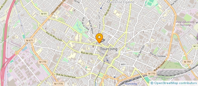 localisation de l'entreprise MONSIEUR KHALED TICHERAFI à TOURCOING