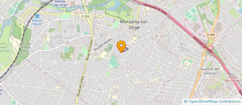 localisation de l'entreprise MONSIEUR KHALED TITI à MORSANG-SUR-ORGE