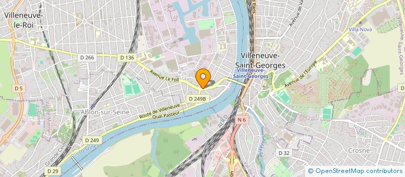 localisation de l'entreprise MONSIEUR KHALED WESLATI  VILLENEUVE-LE-ROI