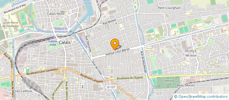 localisation de l'entreprise MONSIEUR KHALED YETRIB  CALAIS